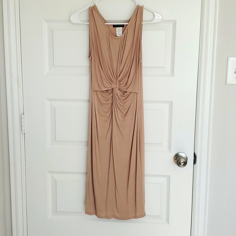 In Style Biege Dress